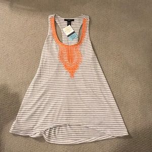 Striped camisole top